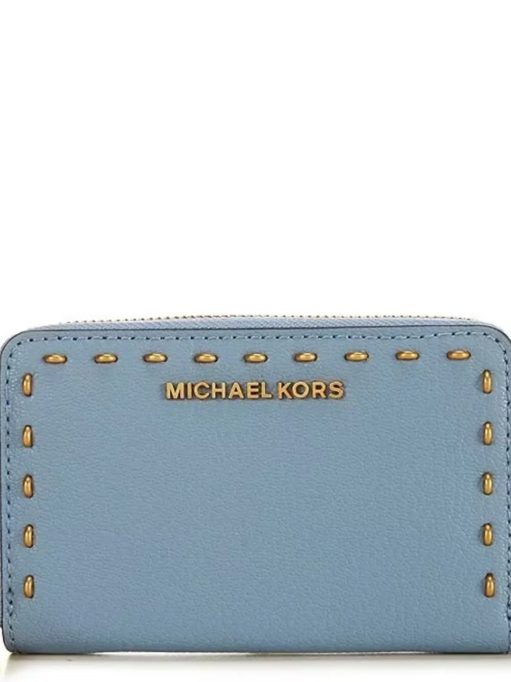Michael Kors Jet Set Small Zip Around Card Case NWOT